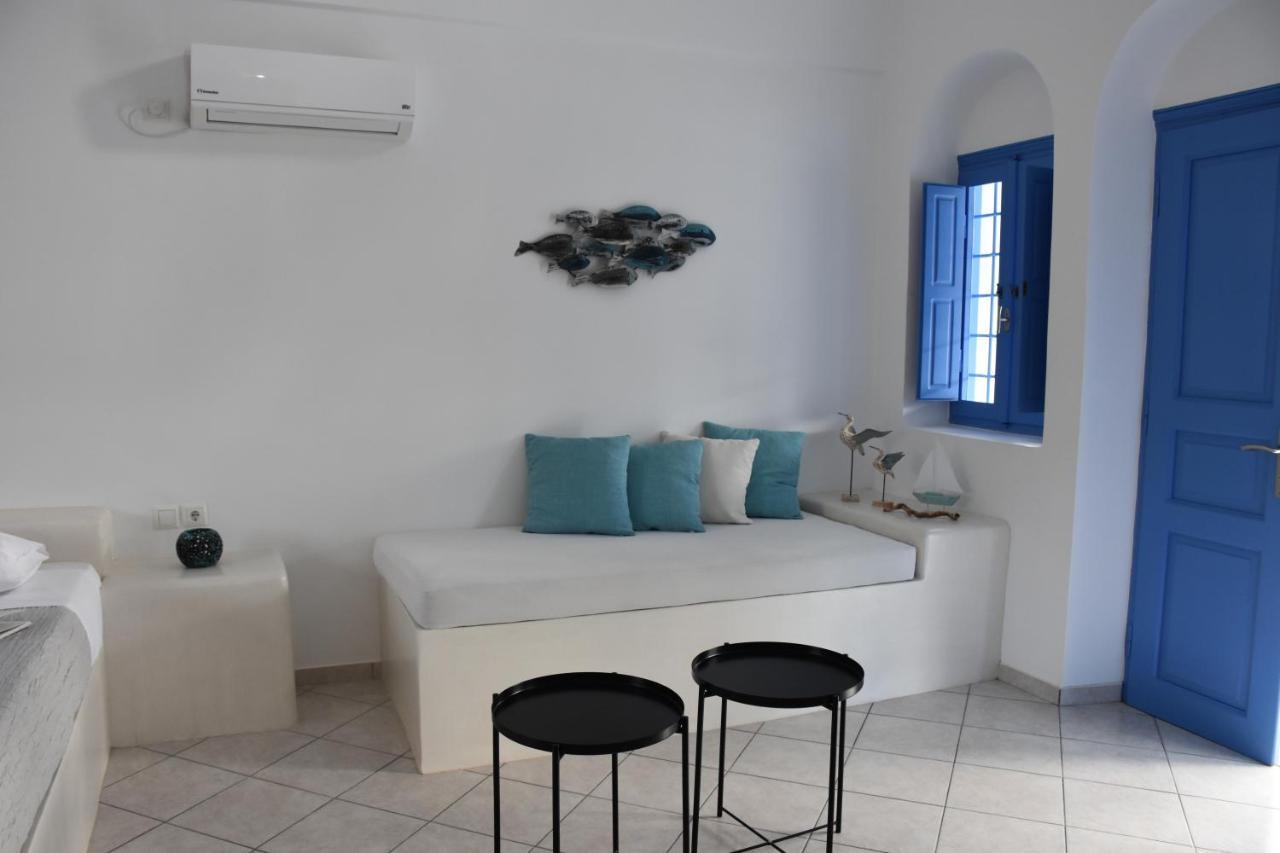 Spacious Veranda, House For 3, In The Village. Kamari  Ngoại thất bức ảnh
